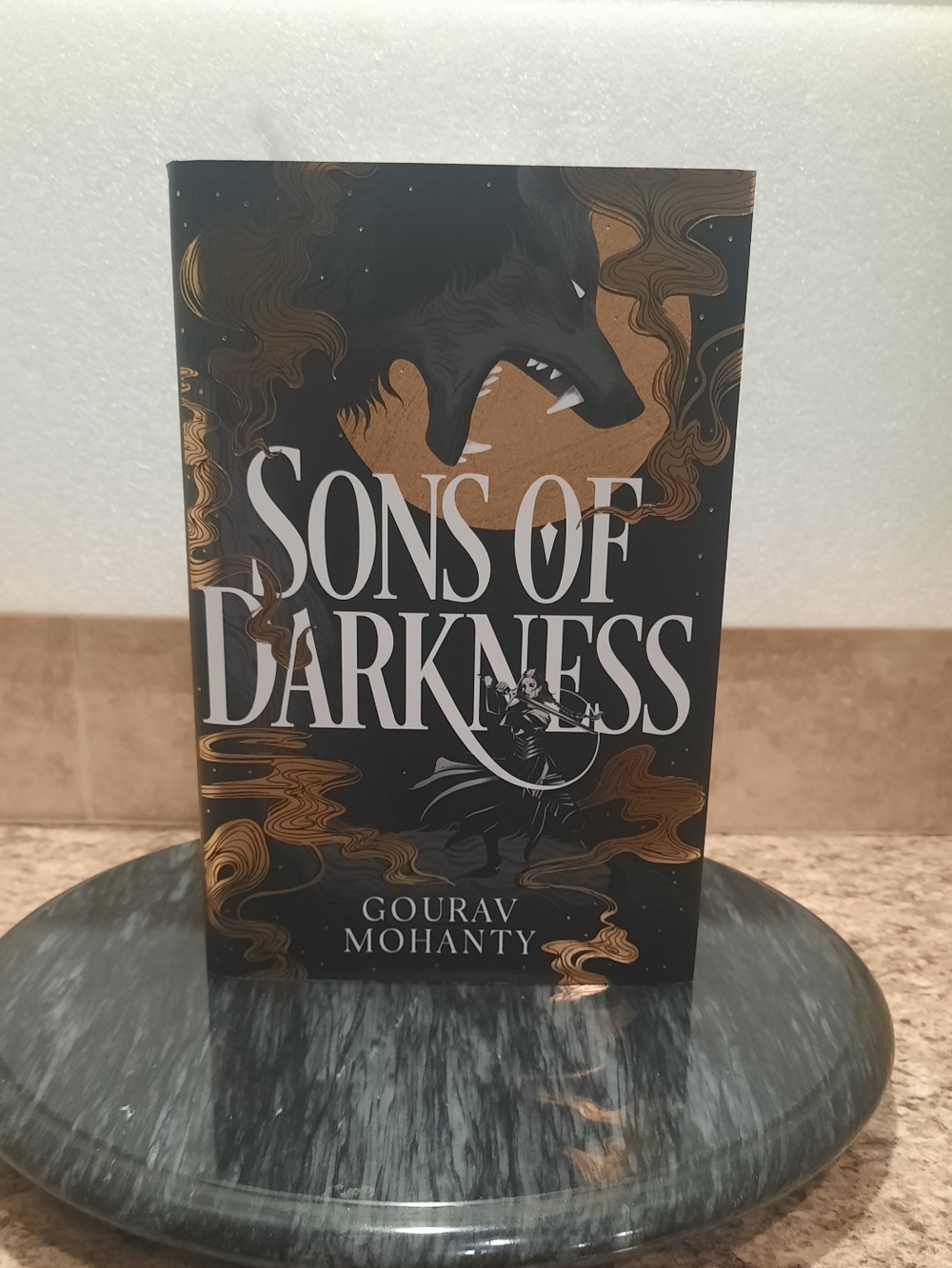 Sons of Darkness by Gourav Mohanty - Black and Gold Cover